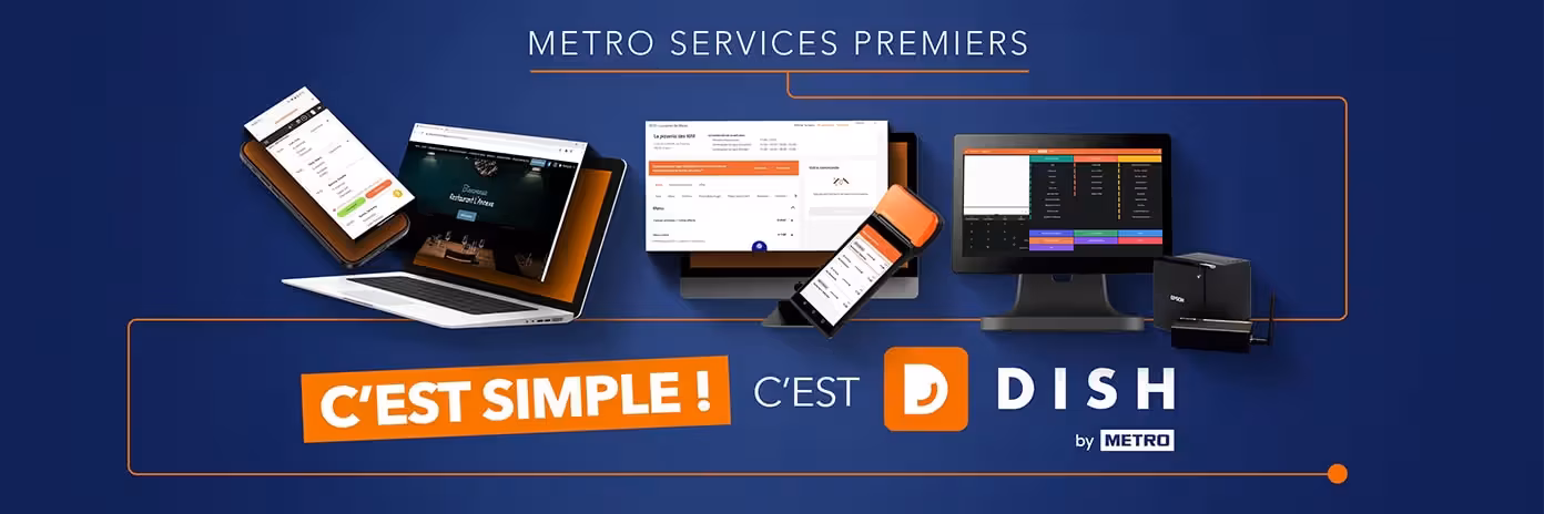 DISH by METRO integration on the Ruck'n'Beers website built by CoMi